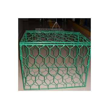 Heißer Verkauf PVC beschichtete Gabion Kasten